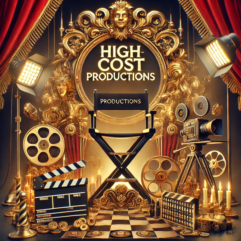 DALL·E 2025-01-09 19.17.28 – A cinematic-style thumbnail showcasing an opulent movie set with luxurious props, intricate costumes, and a dramatic lighting setup. Centered in the i