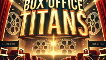 DALL·E 2025-01-09 19.30.56 – A cinematic-style thumbnail showcasing a dramatic movie theater scene with glowing box office numbers in the background. The text ‘Box Office Titans’